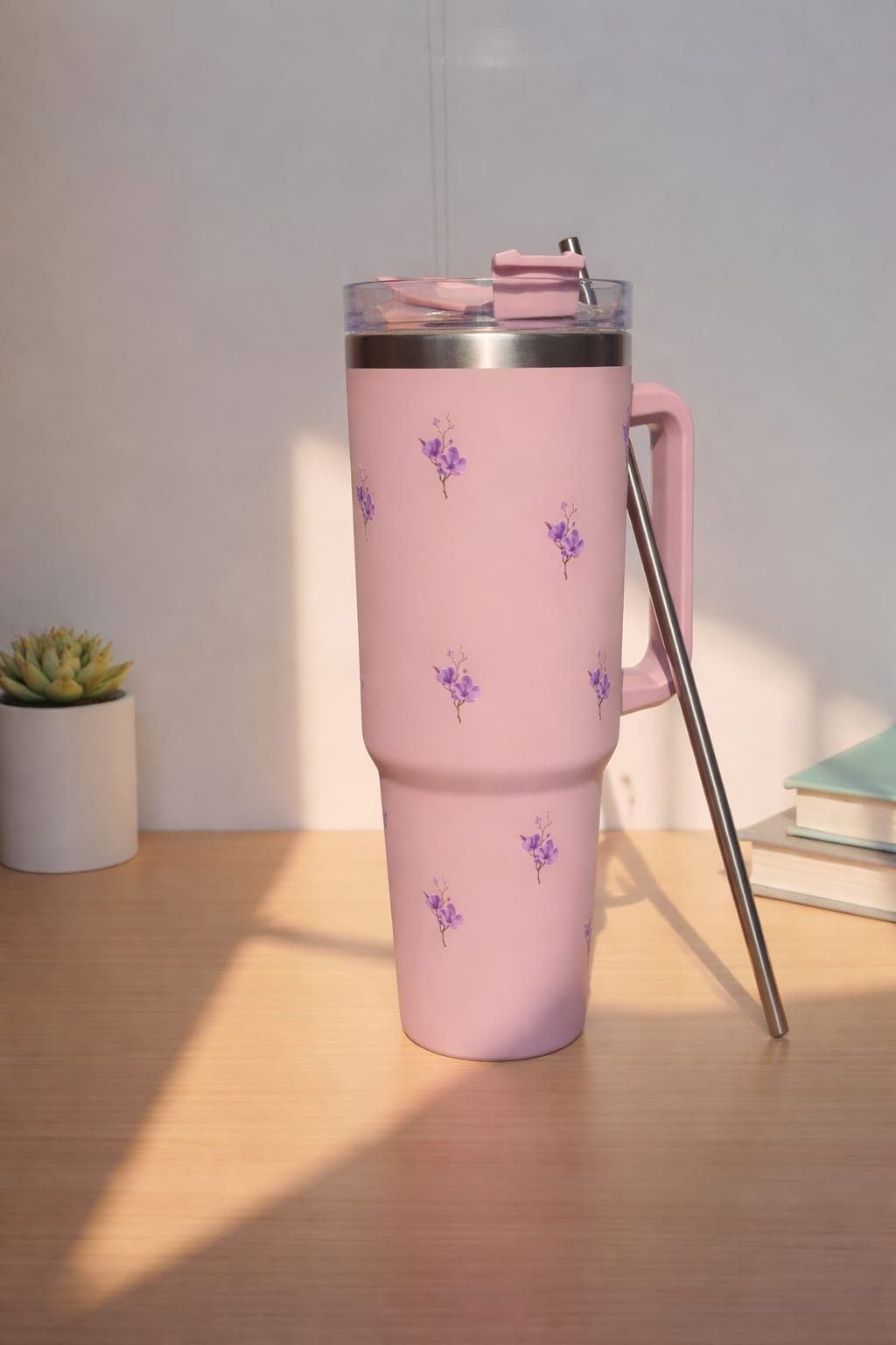 Lavender love - 1200ml Stainless Steel Tumbler